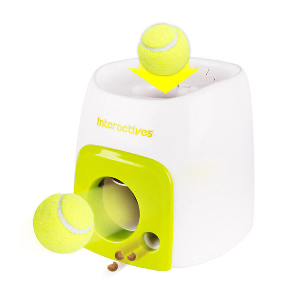 Automatic Ball Launcher & Treat Dispenser